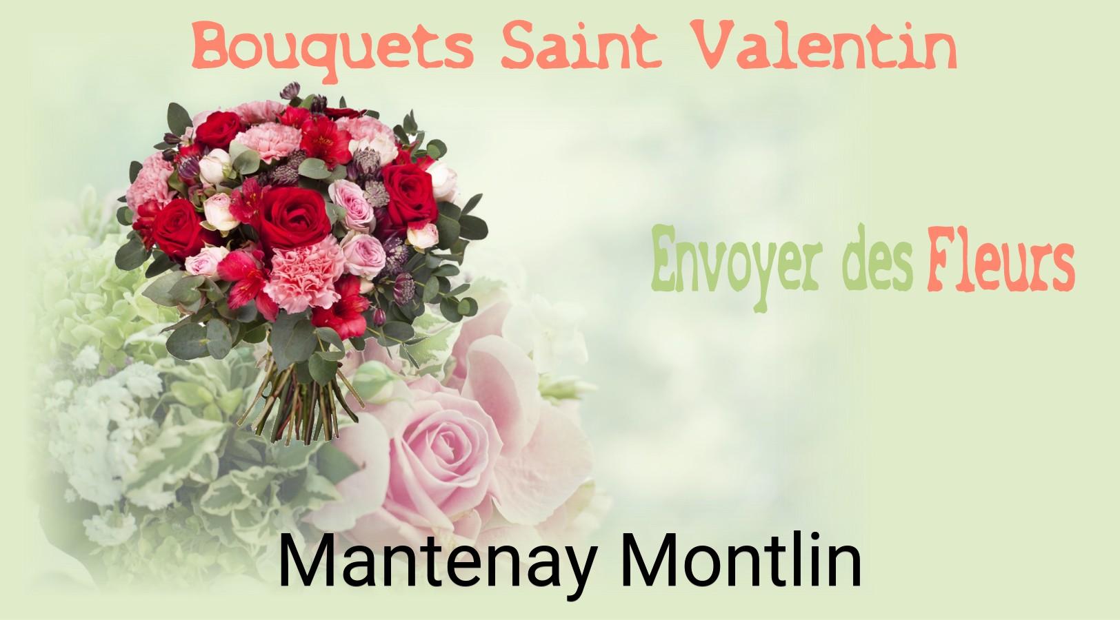 Roses de Saint-Valentin livrées à Mantenay-Montlin